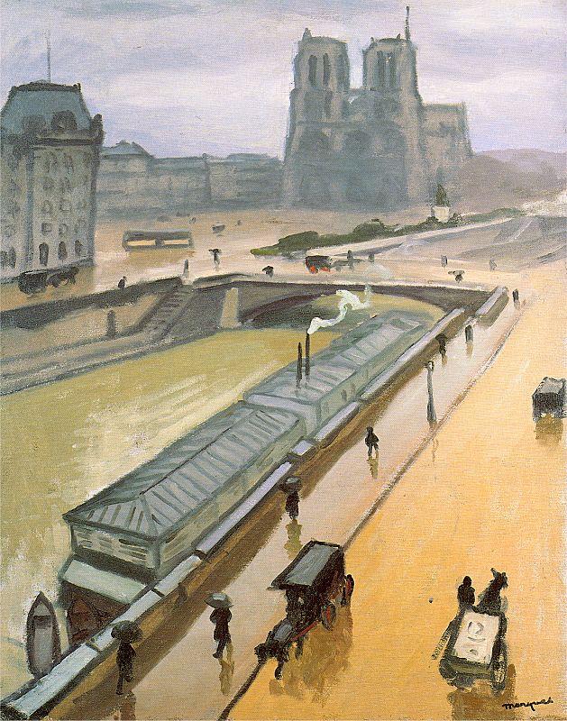 Marquet, Albert Rainy Day in Paris China oil painting art